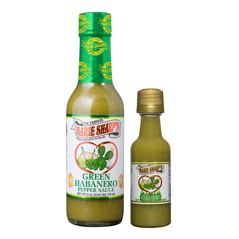 Marie Sharp's Green Cactus Habanero Pepper Sauce, 1.69oz - Walmart.com | Walmart (US)