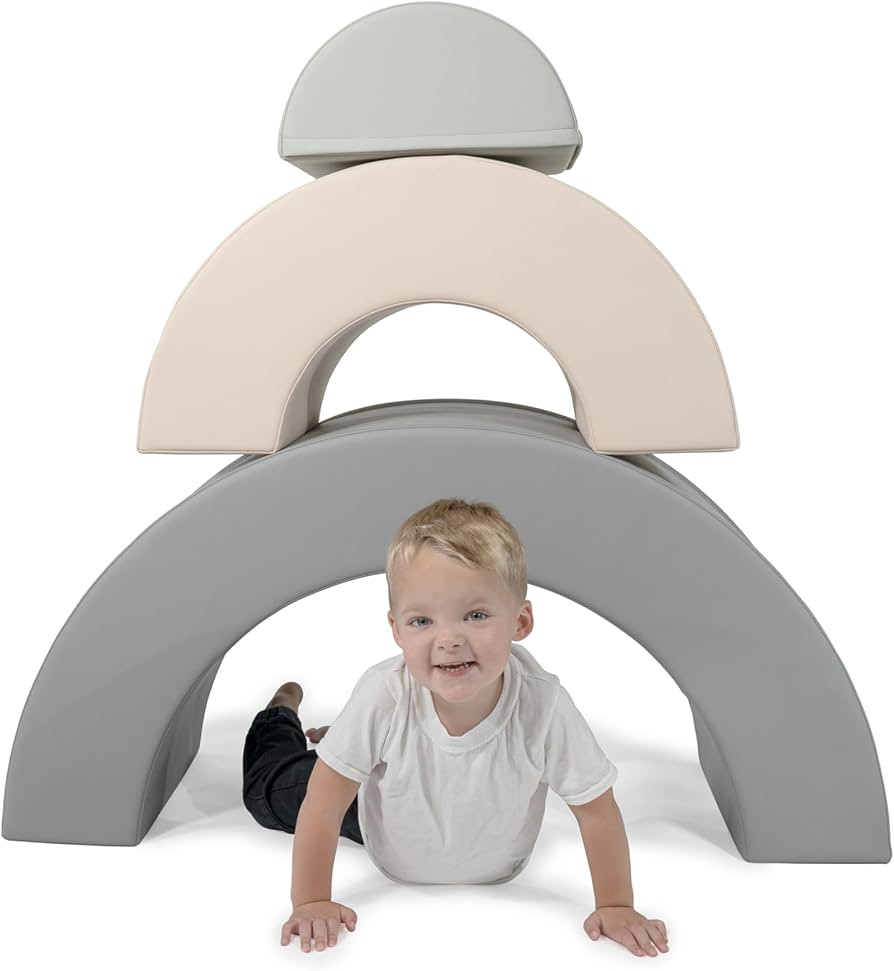 Kids Soft Arch Playset (Ocean) - Soft Play Equipment, Foam Blocks for Kids, Toddler Climbing Bloc... | Amazon (US)