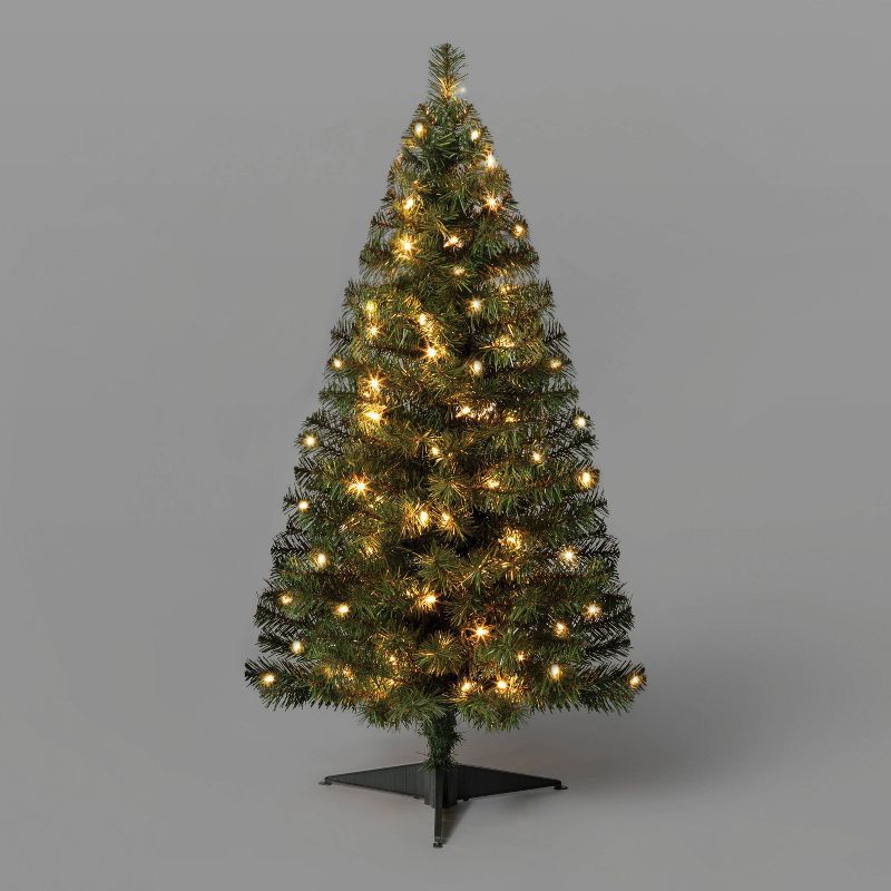 3&#39; Pre-Lit Alberta Spruce Artificial Christmas Tree Clear Lights - Wondershop&#8482; | Target
