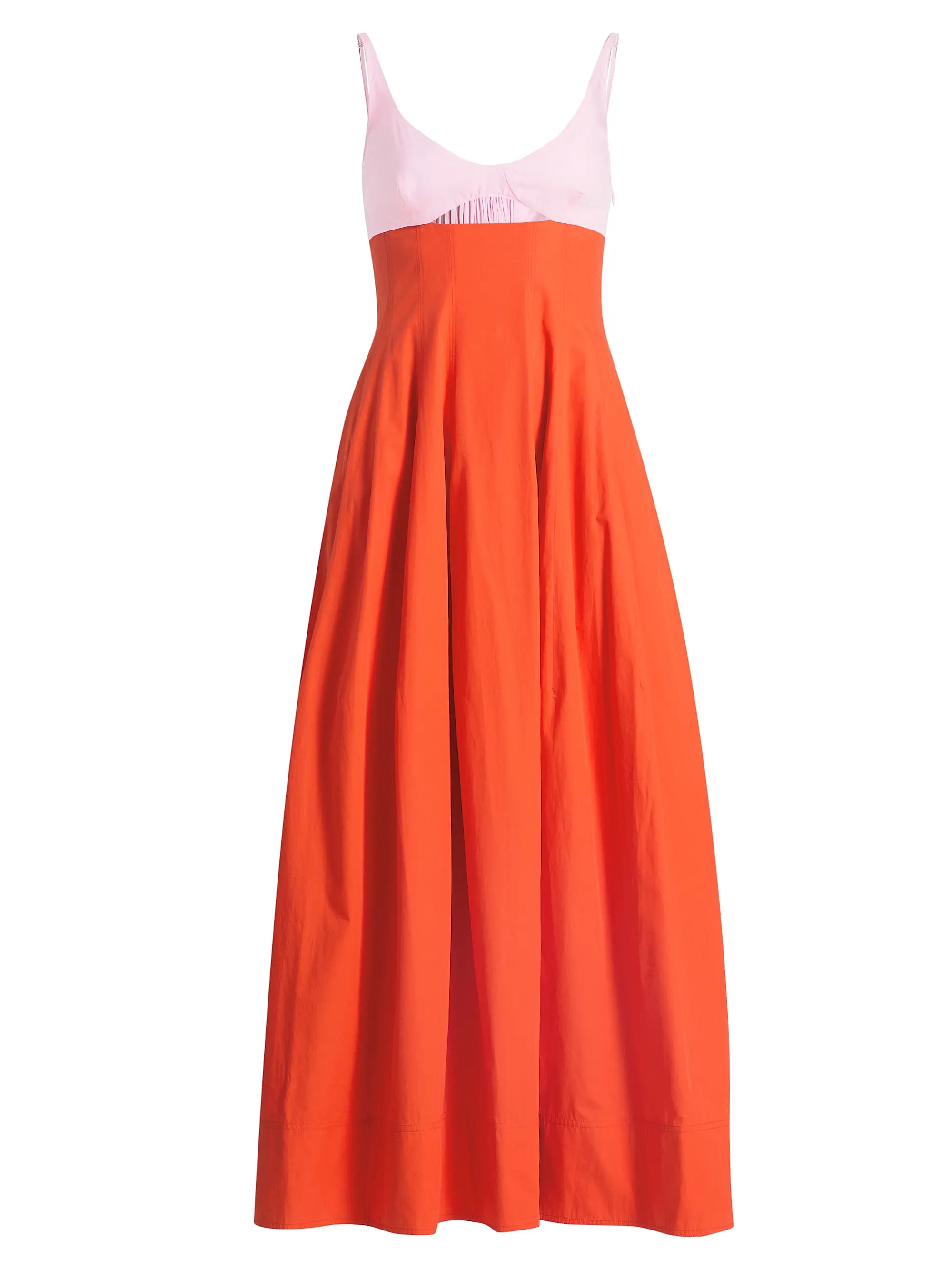 Maddy Cotton-Blend A-Line Midi-Dress | Saks Fifth Avenue