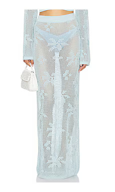 SNDYS Terra Maxi Skirt in Glacial from Revolve.com | Revolve Clothing (Global)
