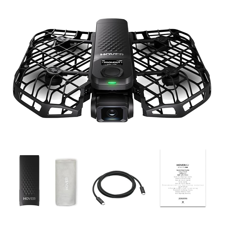 X1 PRO 4K Action Flying Camera, Foldable Drone with Camera with 42 KM/H Follow Speed, 10+ Fully A... | Amazon (US)