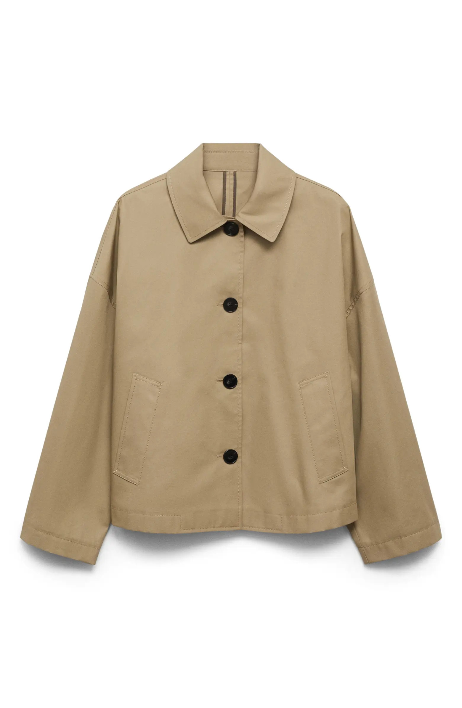 Collared Cotton Jacket | Nordstrom