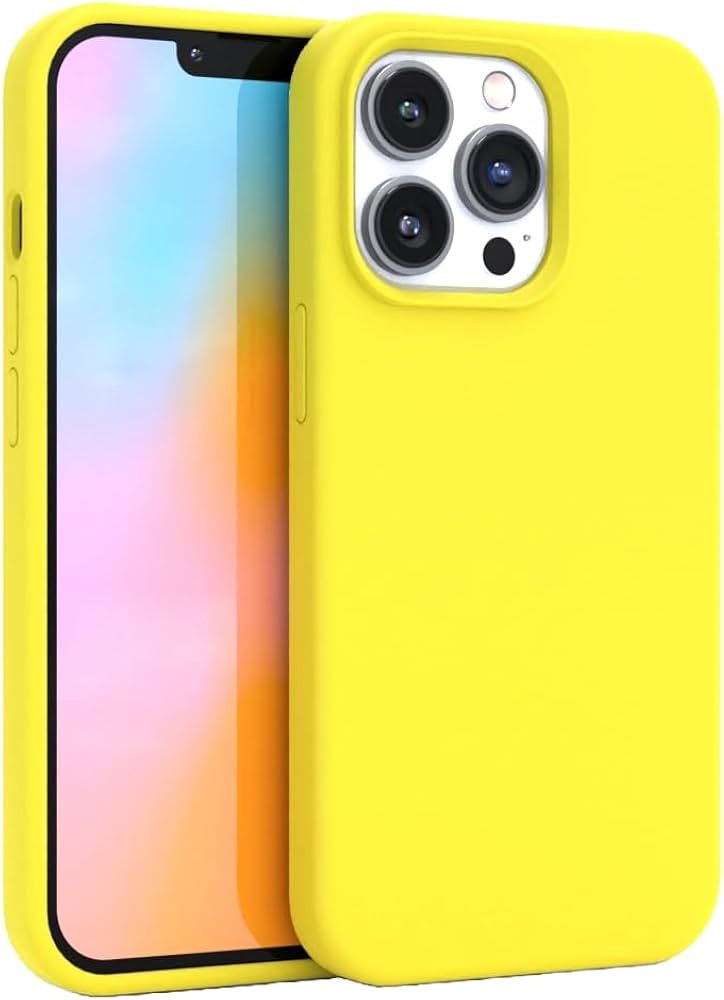 FELONY CASE - Apple iPhone 15 Pro Case - Neon Liquid Silicone, Soft Touch Slim Cover with Anti-Sc... | Amazon (US)