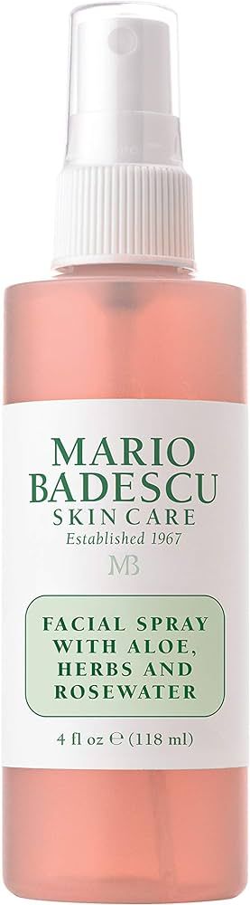 Mario Badescu Facial Spray with Aloe, Herbs and Rose Water for All Skin Types, Face Mist that Hyd... | Amazon (US)