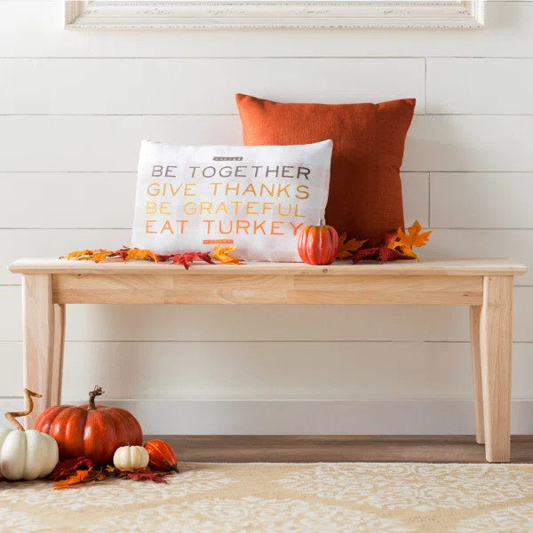 Lynn Wood Bench | Wayfair North America