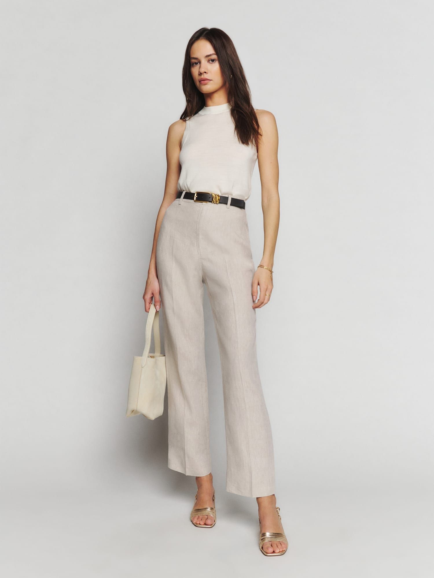 Freddie Linen Pant | Reformation (US & AU)