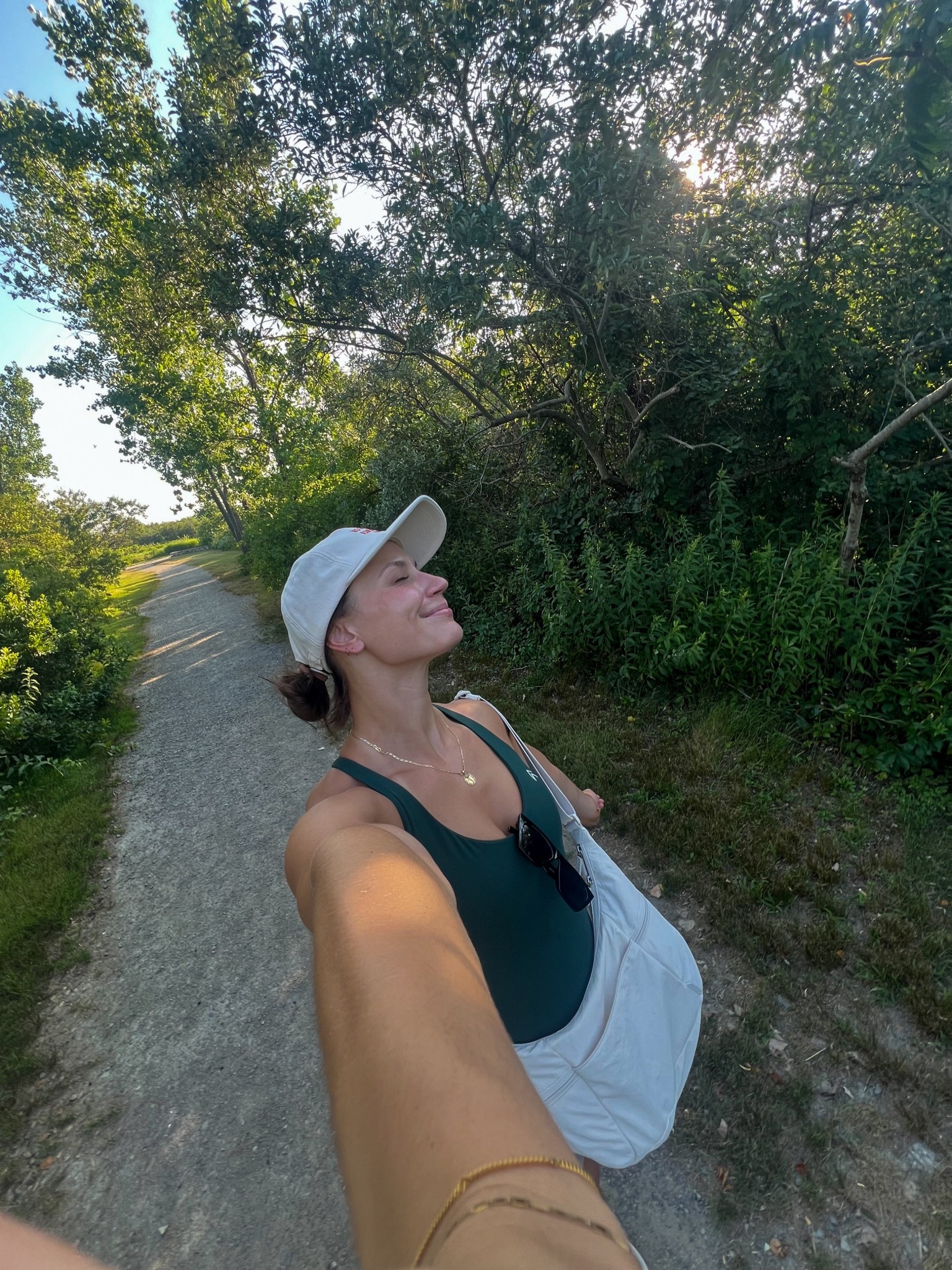Oneractive wearing a medium! 

Perfect for gym or rest days 

& this lulu bag has totally replaced the fanny for me. I can wear it cross my body like pictures or as a shoulder bag. She’s cute and vibey and totally functional. Perfect for walks and daily use 

#LTKActive #LTKFindsUnder100 #LTKSeasonal