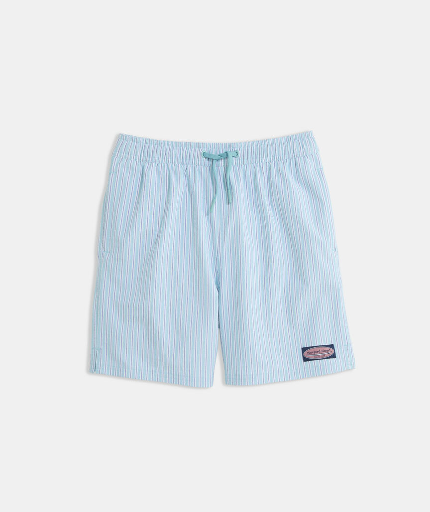 Boys' Seersucker Chappy Swim Trunks | vineyard vines