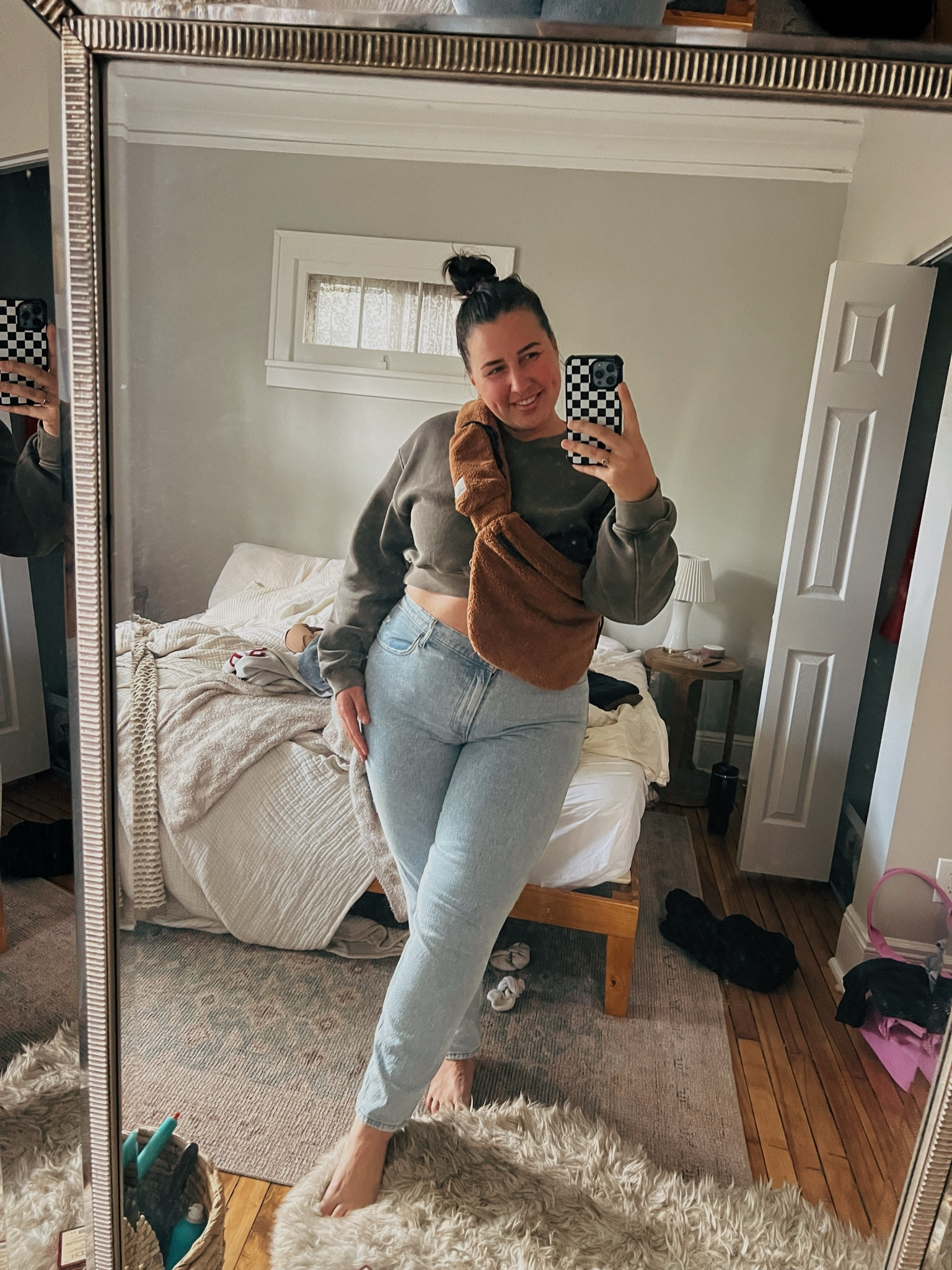 Omg you NEED this Sherpa bag this fall/winter 🥹🥹 