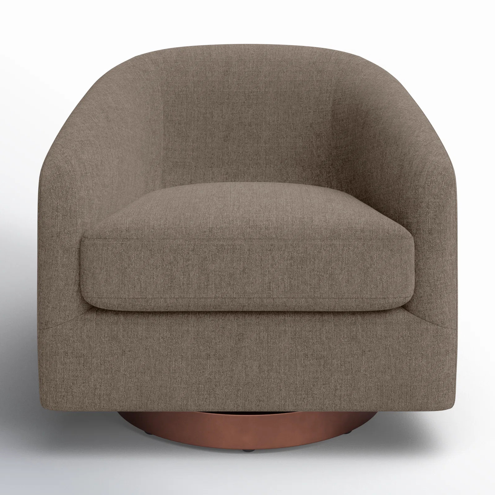 Bennett Upholstered Swivel Barrel Chair | Wayfair North America