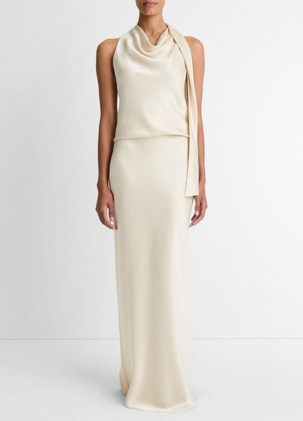 Women's Satin Bias Column Skirt, Bona, Size 0 Vince | Vince LLC