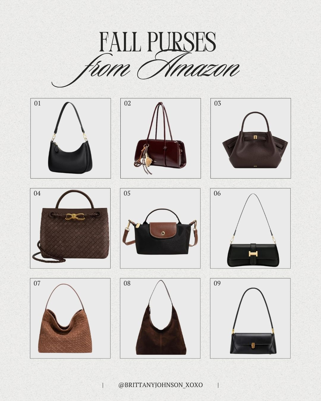 Fall purse season!!🤎👜 So many cute Amazon finds in the prettiest neutral shades for fall!
 

 #LTKootd #LTKSeasonal #LTKSaleAlert