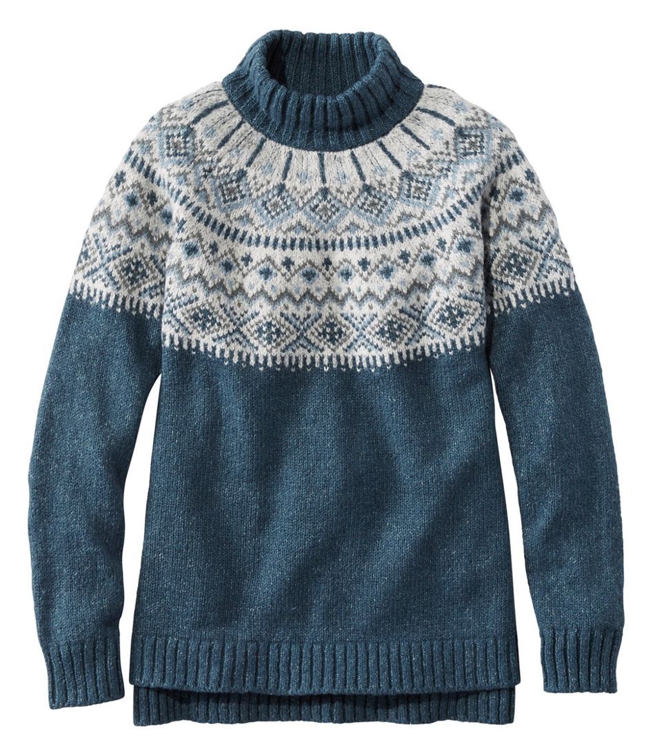 Women's Signature Cozy Sweater, Raglan Fair Isle | L.L. Bean