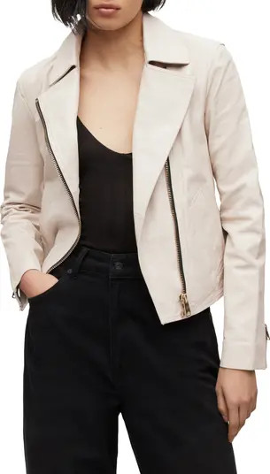 Vela Leather Biker Jacket | Nordstrom