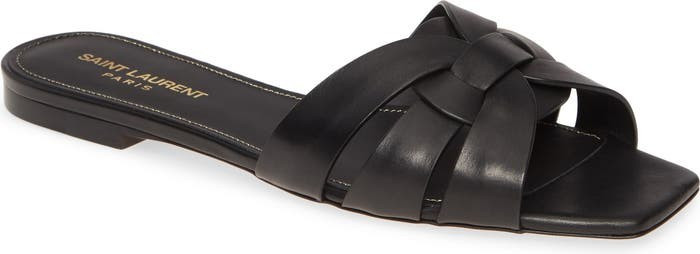 Saint Laurent Tribute Nu Pieds Slide Sandal | Nordstrom | Nordstrom