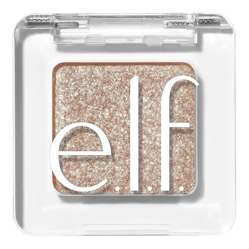 e.l.f. Fine As Fleck Glitter Eyeshadow, Long-Lasting Sheer Eye Makeup With A Shimmer Finish, Smooth Formula, Vegan & Cruelty-Free, Champagne Showers | Amazon (US)
