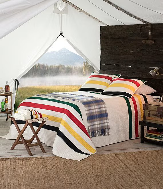 National Park Glacier Stripe Quilt Mini Set | Dillard's