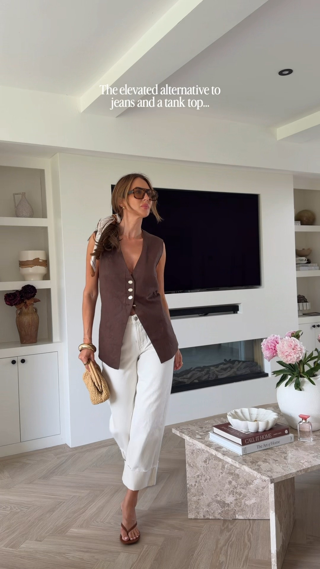 The elevated alternative to jeans and a tank top

#LTKsummer