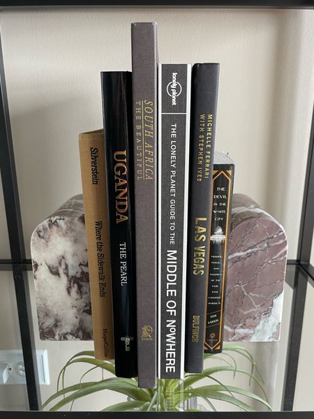 Obsessed with these marble bookends 
#marble #homedecor #home #bookends #amazon #amazonhome #shelfdecor #staging 

#LTKGiftGuide #LTKfindsunder50 #LTKhome