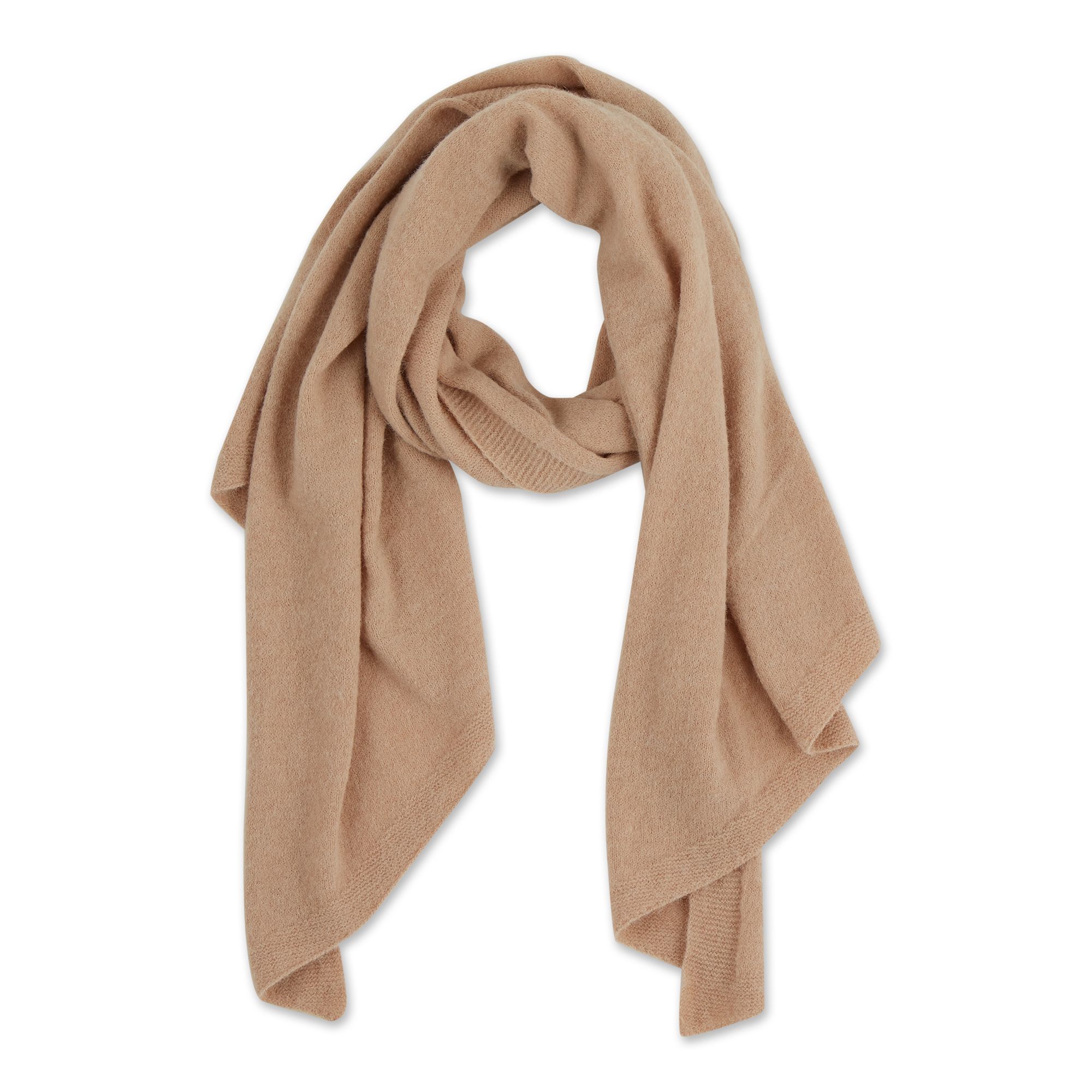 Women's Soft Knit Theo Winter Scarf Nude Measures 9.5 x 11 - Walmart.com | Walmart (US)