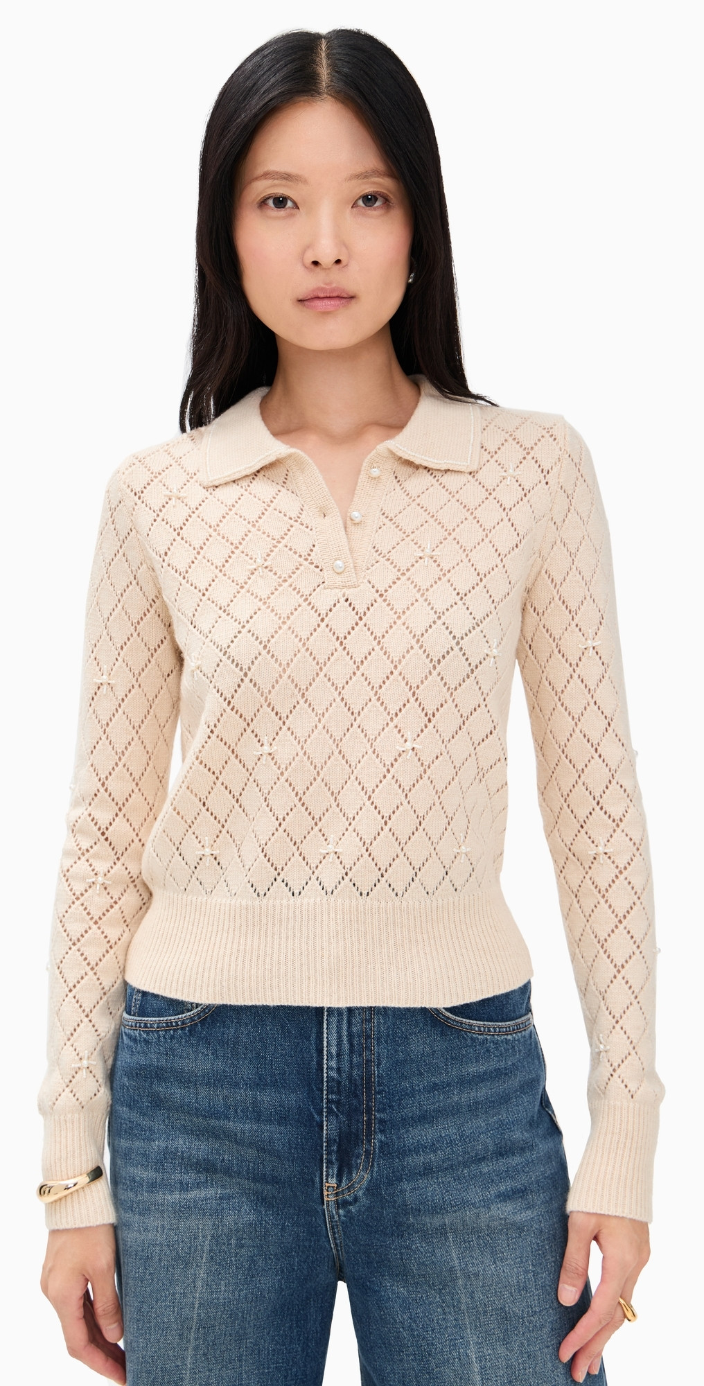 ASTR the Label Aspyn Sweater Natural S | Shopbop