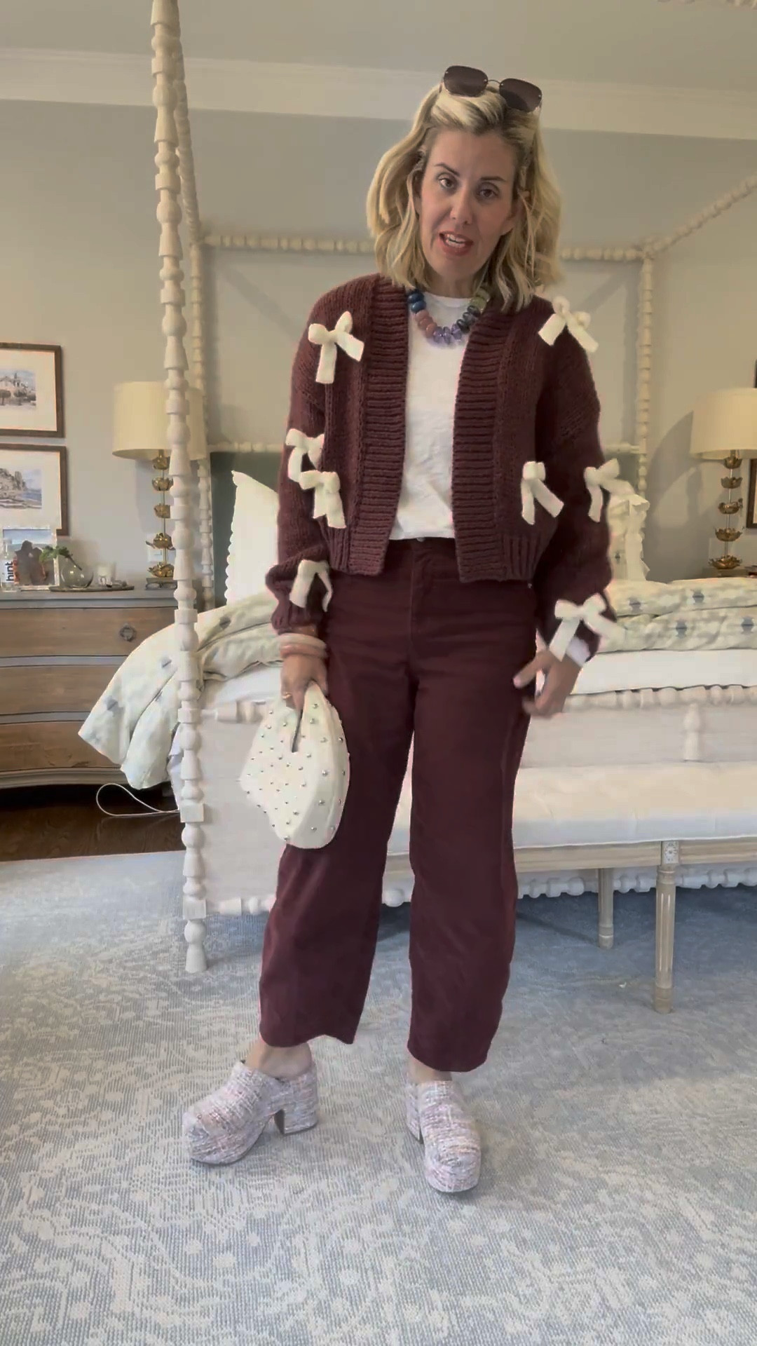 Cute and easy … monochromatic - ish! 

XS tee, 4 cords, one size cardi, 8 shoes

#LTKmomlife #LTKgrwm #LTKootd