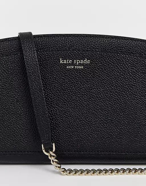 Kate Spade Margaux black leather camera cross body bag | ASOS (Global)