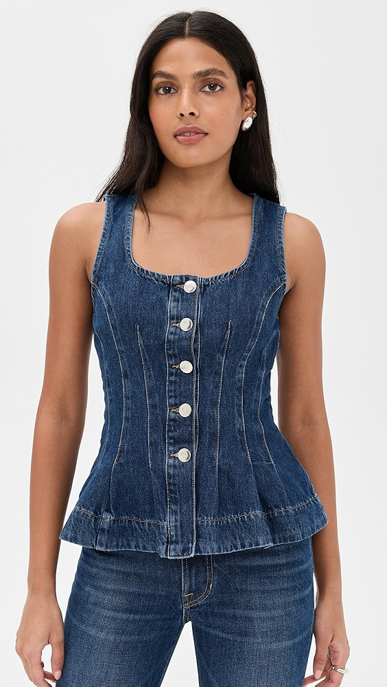 Valentina Denim Top | Shopbop