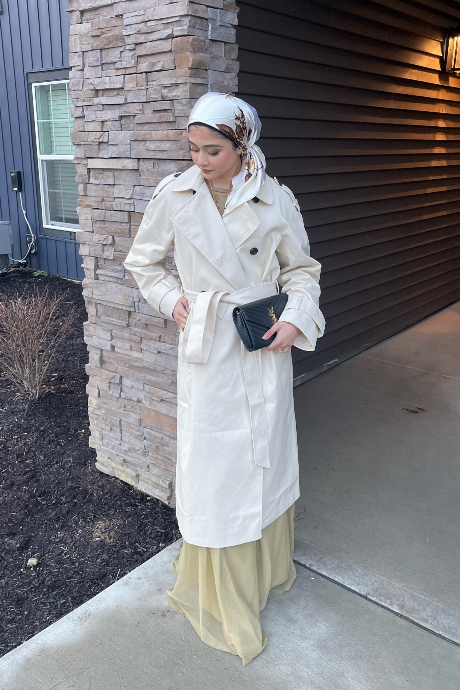 The perfect special-occasion trench coat!