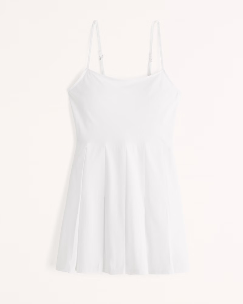 Women's Pleated Traveler Mini Dress | Women's Dresses & Jumpsuits | Abercrombie.com | Abercrombie & Fitch (US)
