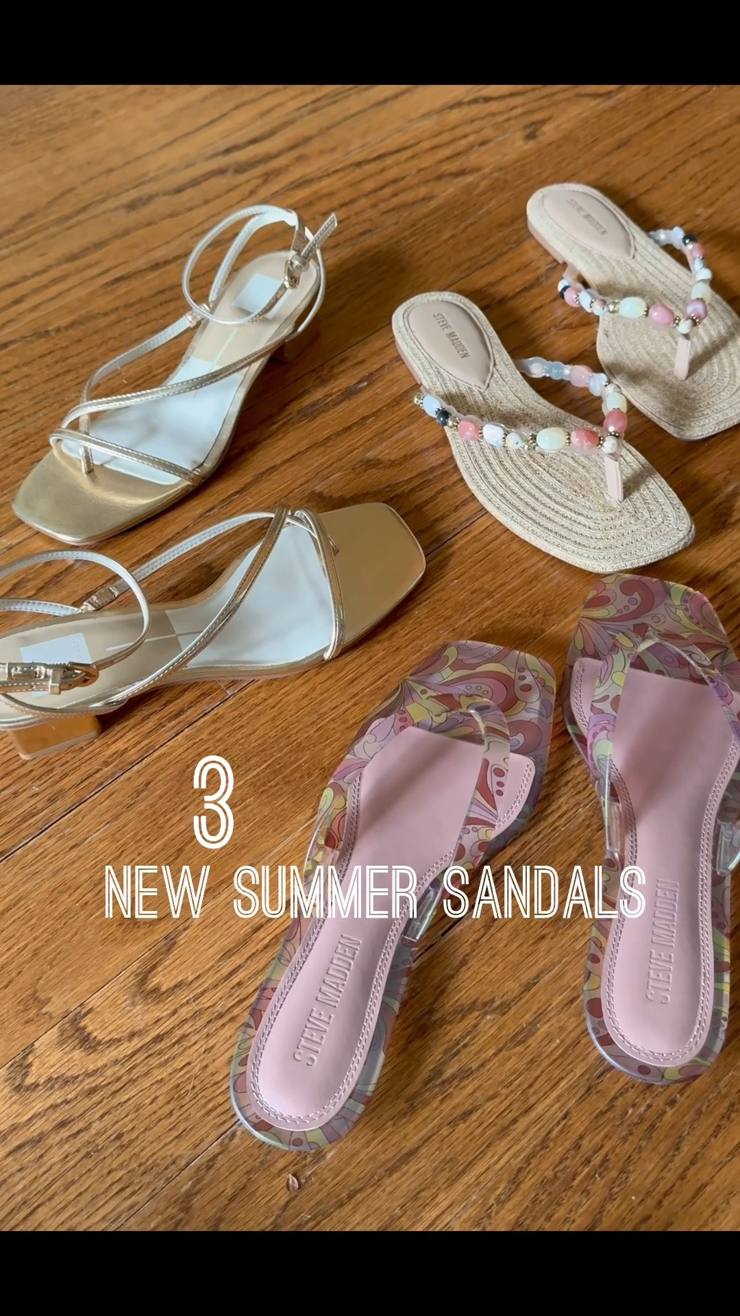 Newest Summer sandals. New sandals. 
All fit TTS.

#LTKOver40 #LTKSeasonal