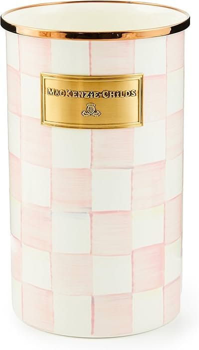 MACKENZIE-CHILDS Enamel Utensil Holder, Kitchen Utensil Holder for Countertop, Storage Caddy, Pin... | Amazon (US)