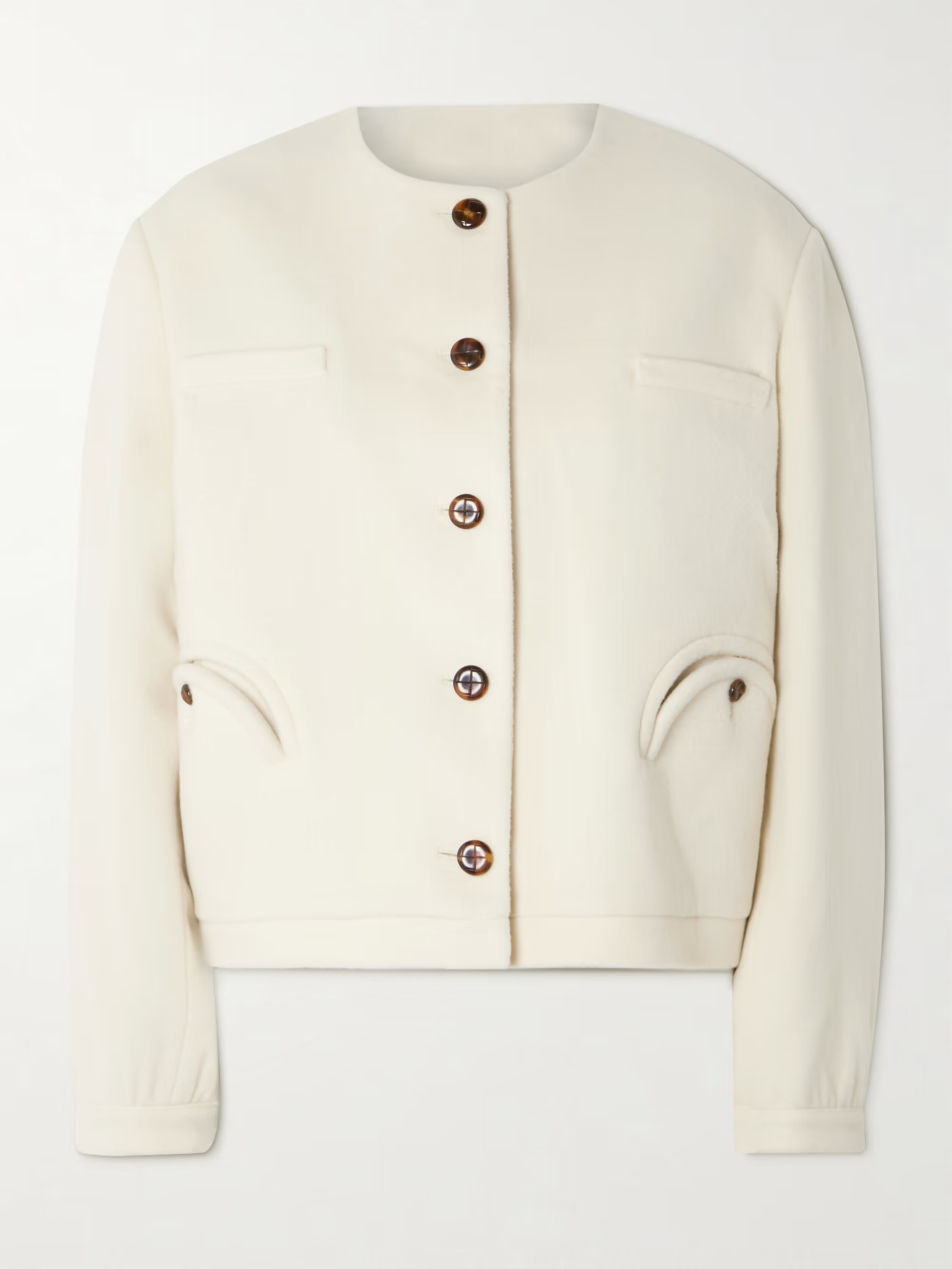 Gliss wool-blend felt jacket | NET-A-PORTER (UK & EU)