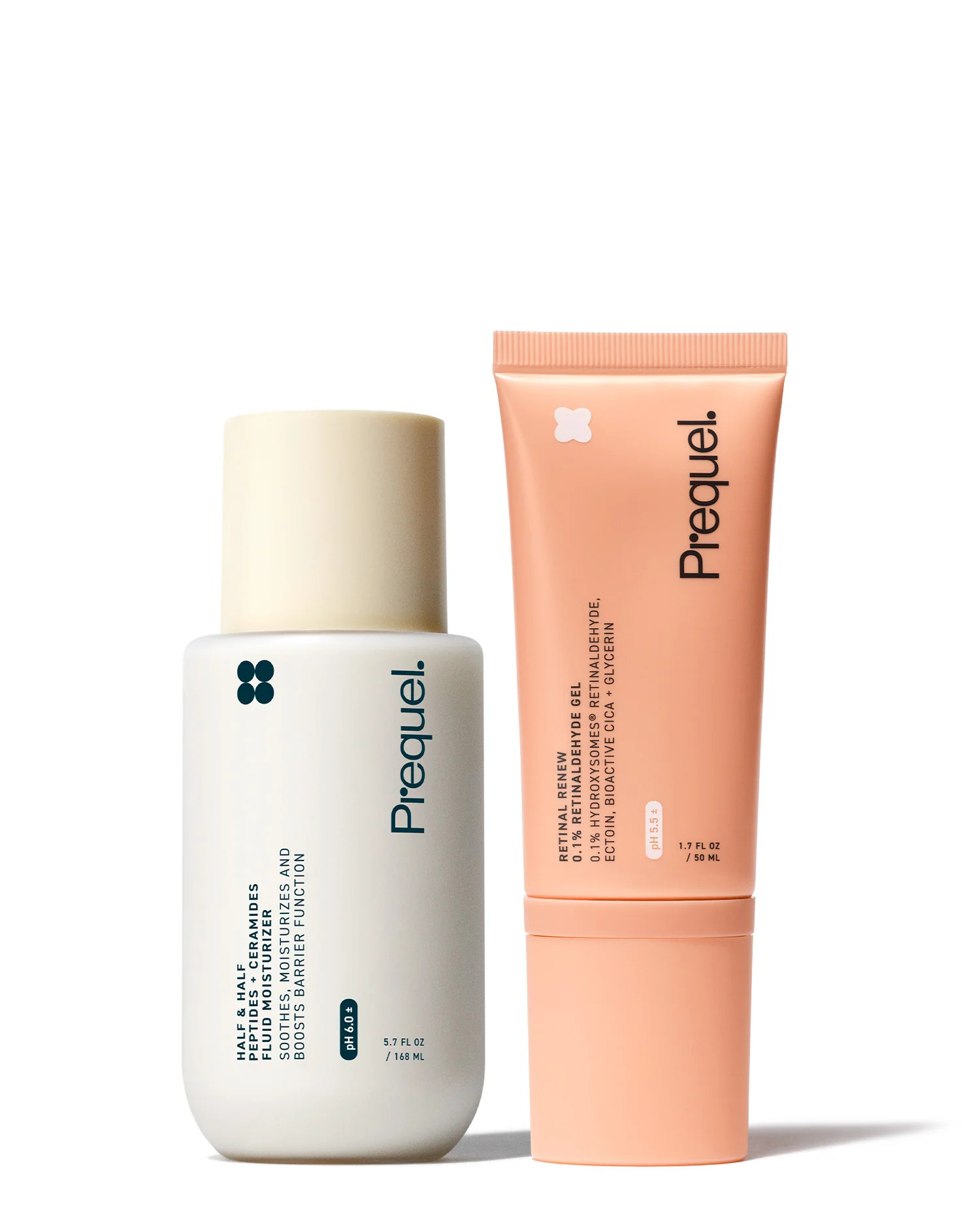 Retinal Sandwich Method - Retinaldehyde Gel & Lightweight Moisturizer | Prequel Skin