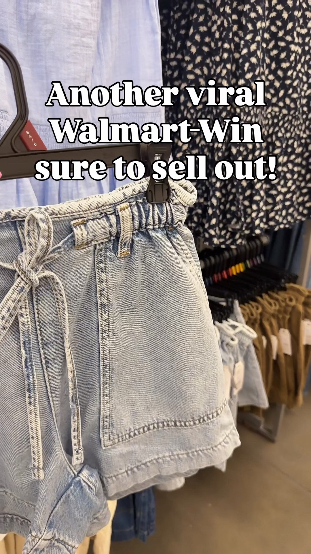 New shorts from Walmart look brand name for under $25 😱🔗✨👏🏼🤍 These will be perfect to wear in summer & would be so cute as a cover up!  

This exact drawstring look comes in pants too! I’ll link them too 