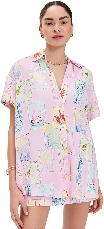 Show Me Your Mumu Women's Parker Button Down Shirt | Amazon (US)