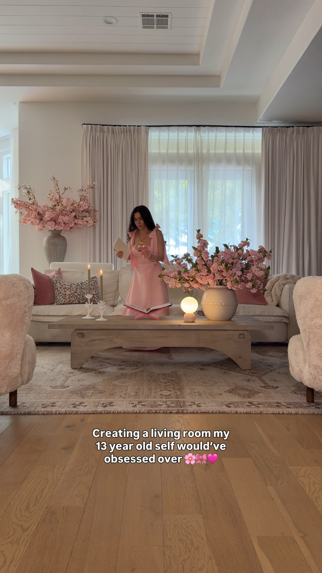 Pink living room decor 🎀

#LTKHome #LTKmomlife #LTKdayinmylife