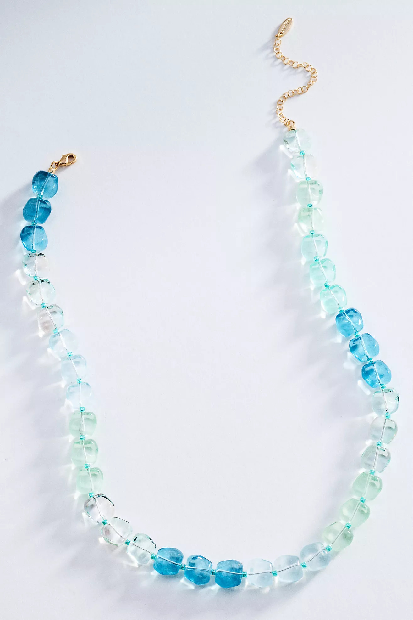 Multi-Color Resin Beaded Necklace | Anthropologie (US)