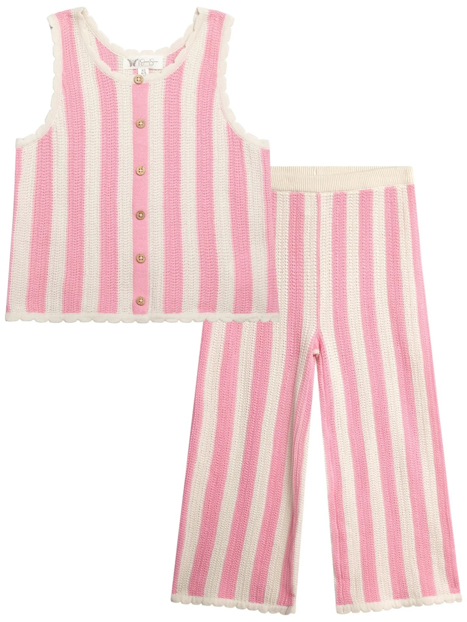 Jessica Simpson Girls' Crochet Pant Set, Sizes 4-16 | Walmart (US)