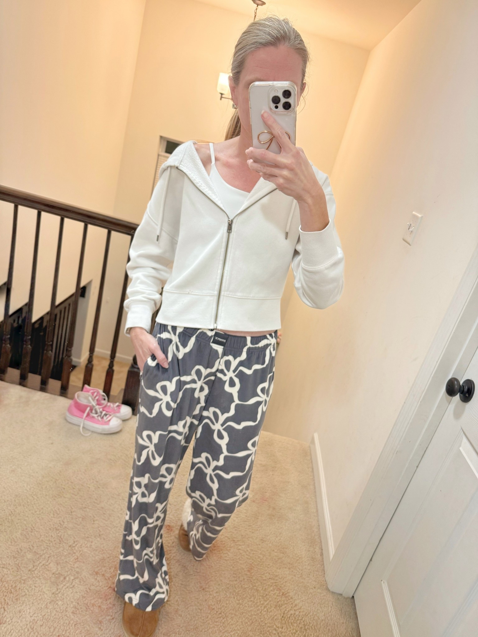 These PJ pants are the softest pants ever!!!!!  I’m wearing my true xs and have plenty of room.  The price is unreal!!!

#LTKSeasonal #LTKSaleAlert #LTKHoliday