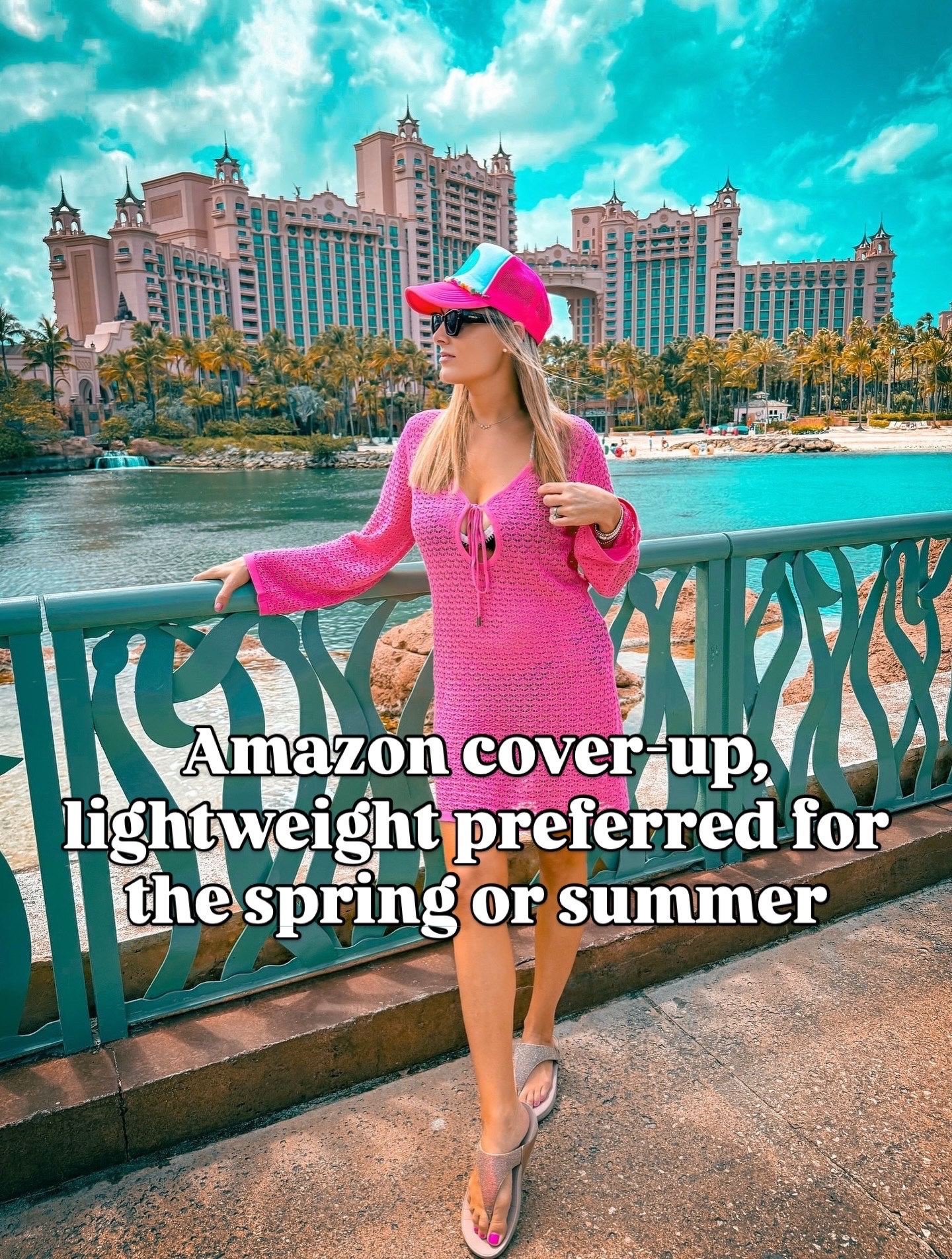 The most adorable hot pink cover up!! So light weight! 🩷

#LTKTravel #LTKgrwm #LTKOver40