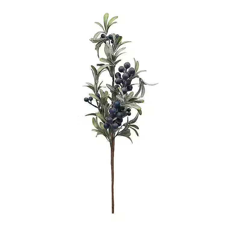 Blue Berry Mistletoe Christmas Stem | Kirkland's Home