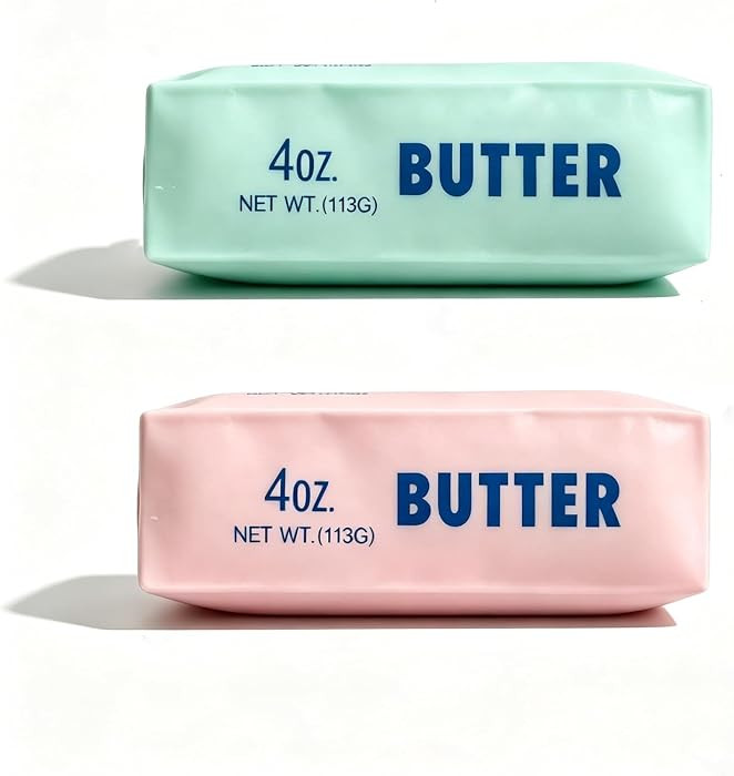 2-Pack 4oz Squeeze Stress Butter Stick Squishies Slow Rising Squeeze Portable Rebound Calming Anx... | Amazon (US)