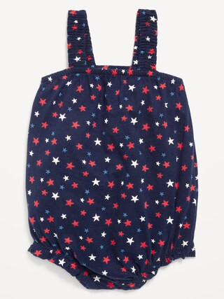 Printed Sleeveless One-Piece Romper for Baby | Old Navy (US)