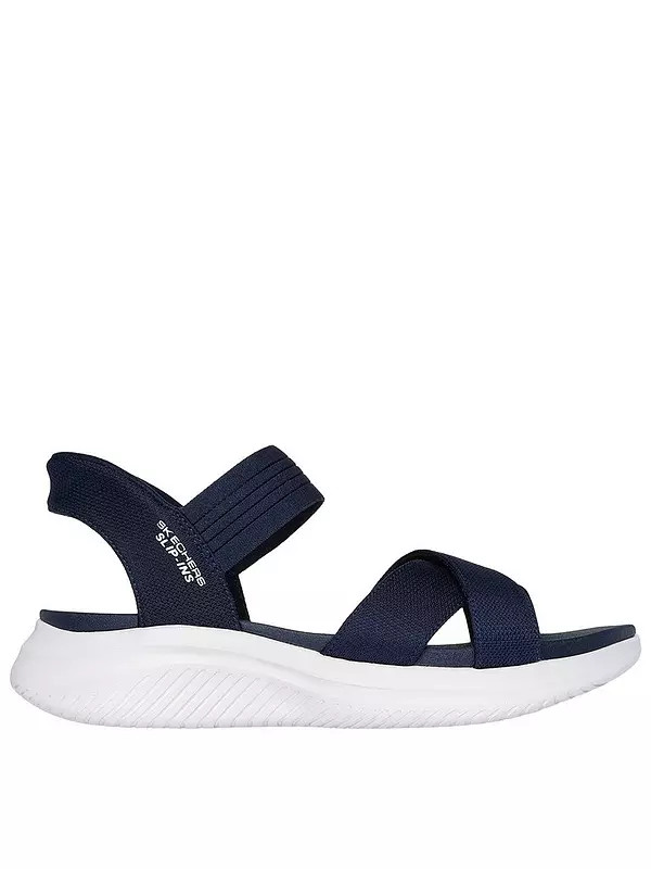 Skechers Ultra Flex 3.0 Sandal Never Better Slip-ins Sandal - Navy Mesh/gore | Very (UK)