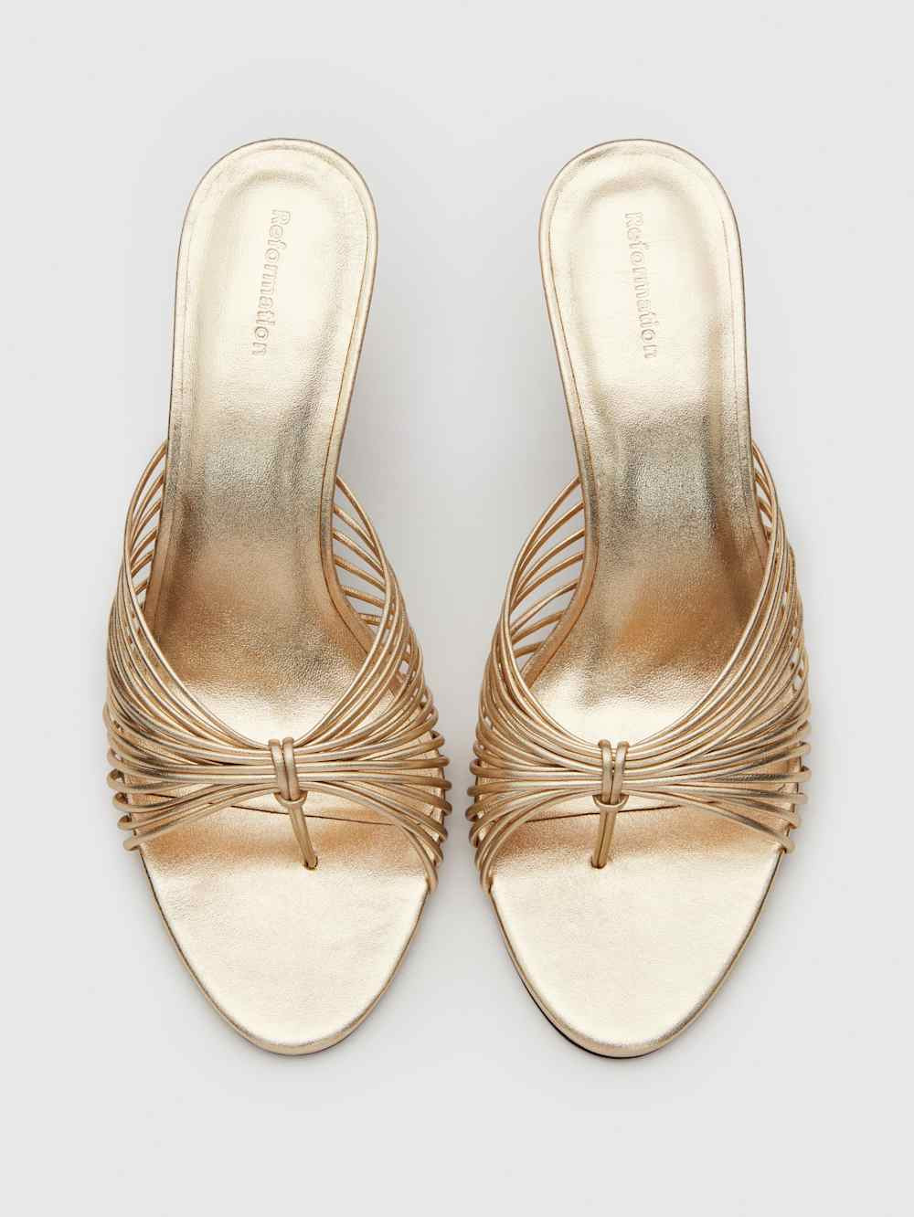 Woodlyn Heeled Thong | Reformation (Global)