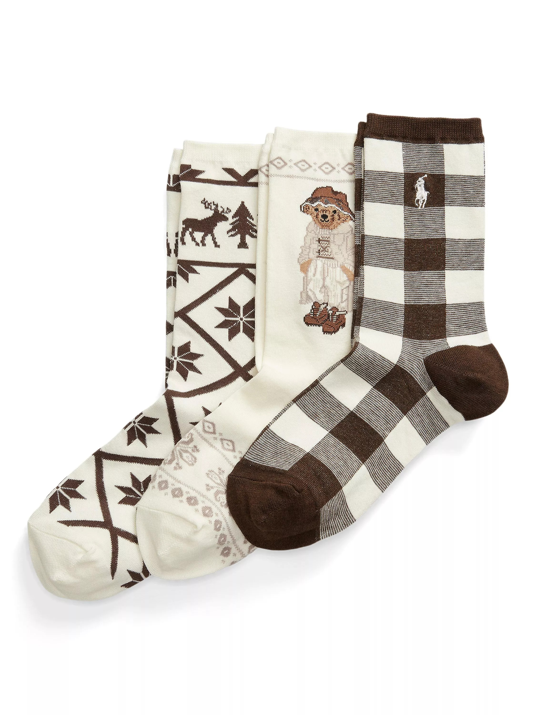 Ralph LaurenWinter Bear Ankle Socks Gift Box | John Lewis (UK)