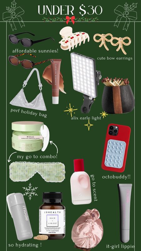 Gifts under 30$ perfect for white elephants & stocking stuffers!!

#LTKSeasonal #LTKCyberWeek #LTKGiftGuide