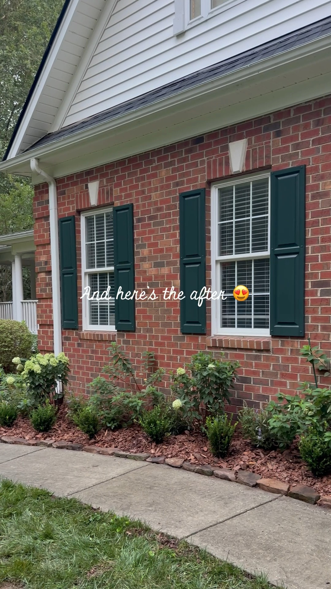 Before and after landscaping

#LTKHome #LTKSeasonal
